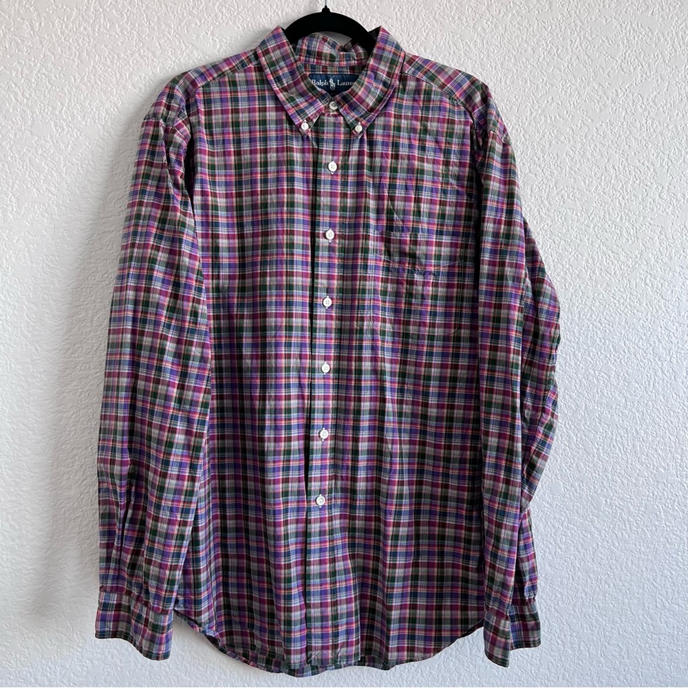 Ralph Lauren | Button Down | Plaid | Size XXL